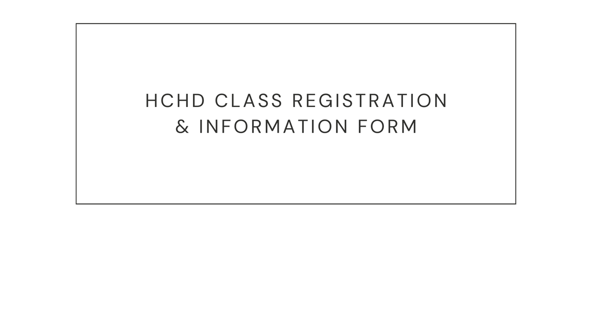 Registration Form